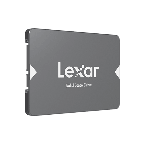 Lexar NS100 2.5” SATA III (6GB/S) 256GB Solid-State Drive Internal Laptop PC Hard Drive, SATA III 2.5" Internal SSD  , New