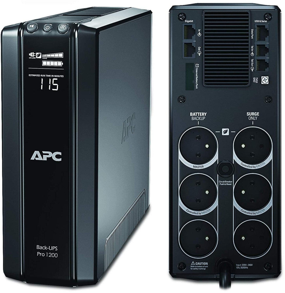 Onduleur Line-Interactive APC Pro Back-UPS BR1200G-FR - 720 W / 1200 VA