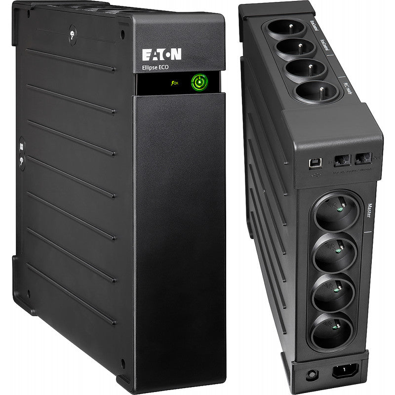 Onduleur Off-line Eaton Ellipse ECO EL1200USBFR - 750 W / 1200 VA - 8 prises FR