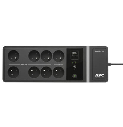 Onduleur Off-Line APC Back-UPS BE650G2-FR - 400 Watts / 650 VA - 8 prises FR + 1 USB