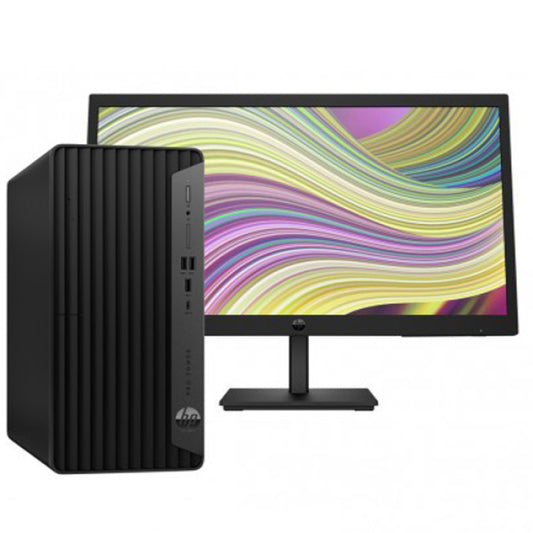 HP Pro 400 G9 TWR Intel Core i7-14700 (jusqu'à 5,4 GHz avec la technologie Intel Turbo Boost, 33 Mo de mémoire cache, 20 cœurs)- 8GB ,512GB SSD, FreeDos + Ecran Series 3 Pro 21.45'' FHD (99Q96ET)