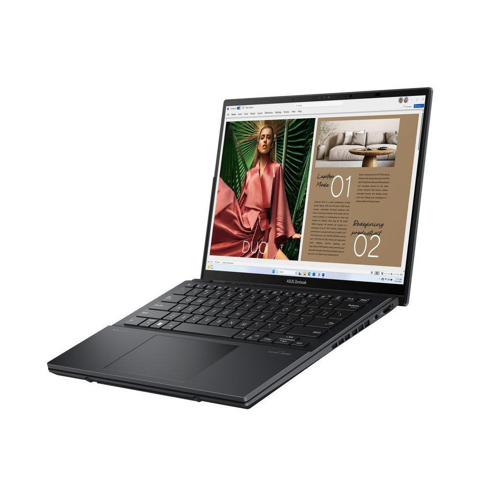 Asus Zenbook Duo UX8406MA Ordinateur portable Tactile ULTRA 7 155H (90NB12U1-M00K90)