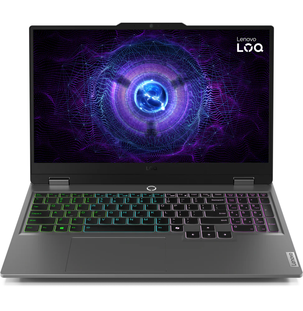 Lenovo LOQ 15IAX9 Ordinateur portable Gaming Intel® Core™ i5-12450HX (83GS00AUFG)