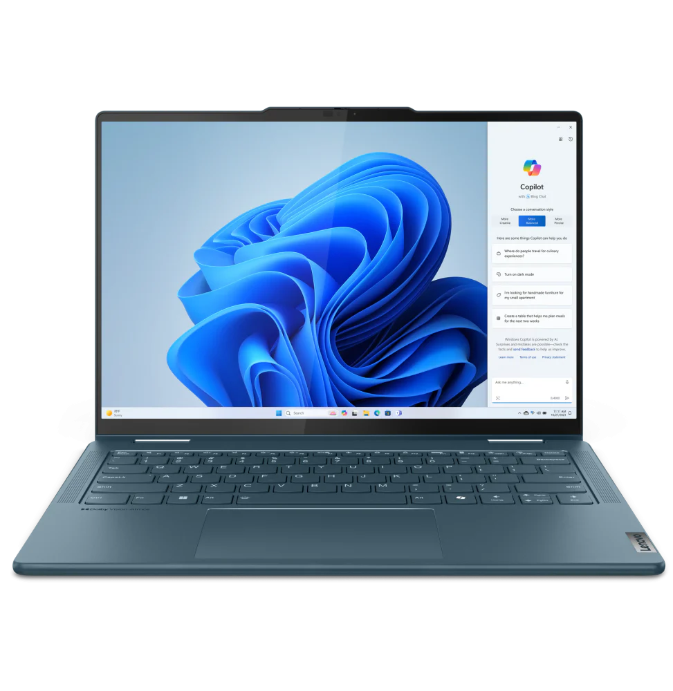 Ordinateur Portable Lenovo Yoga 7 2in1 convertible 14IML9 (83DJ0059FE)