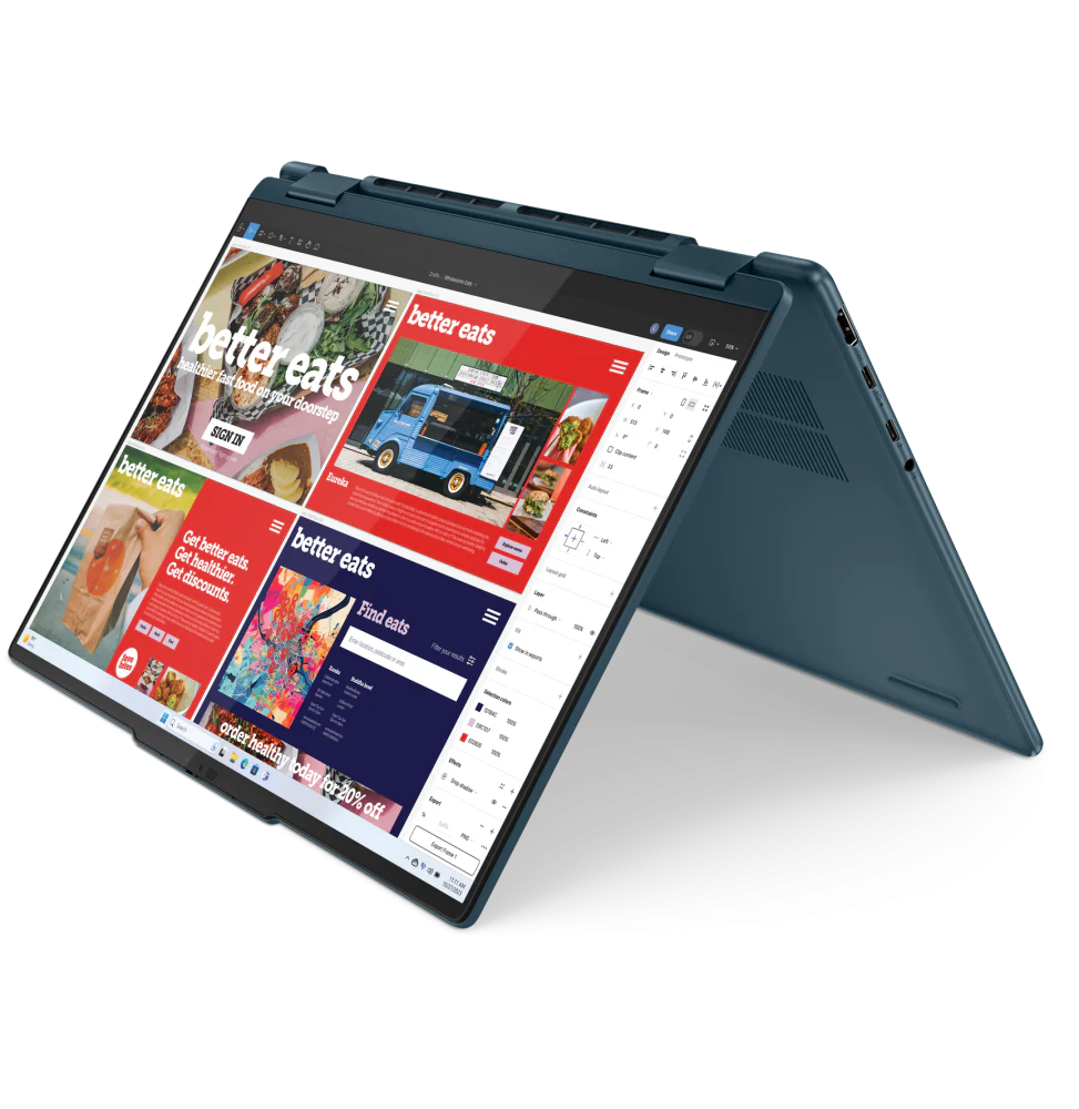 Ordinateur Portable Lenovo Yoga 7 2in1 convertible 14IML9 (83DJ0059FE)