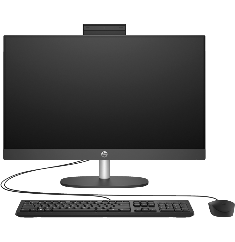 HP ProOne 240 G10 Intel Core i5-1335 (jusqu'à 4.6 GHz de Fréquence Max Turbo, 12 MB cache, 10 cores) - 8GB , 512GB SSD, FreeDos Ecran 23.8 Blanc, Garantie 3 Ans (623Z2ET)