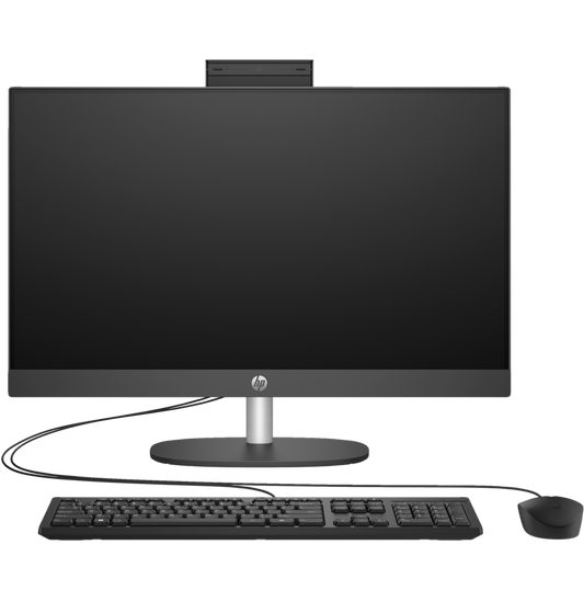 HP ProOne 240 G10 Intel Core i5-1335 (jusqu'à 4.6 GHz de Fréquence Max Turbo, 12 MB cache, 10 cores) - 8GB , 512GB SSD, FreeDos Ecran 23.8 Blanc, Garantie 3 Ans (623Z2ET)