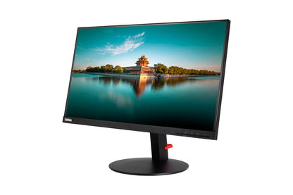Lenovo ThinkVision P24Q-10 24" WQHD IPS (Borderless) Monitor | 16:9 - Black - 24" Class  LCD LED - 2560x1440 (2k+) - 300 Nit - 4 ms - HDMI - DisplayPort | Open-Box - 90 Days Warranty