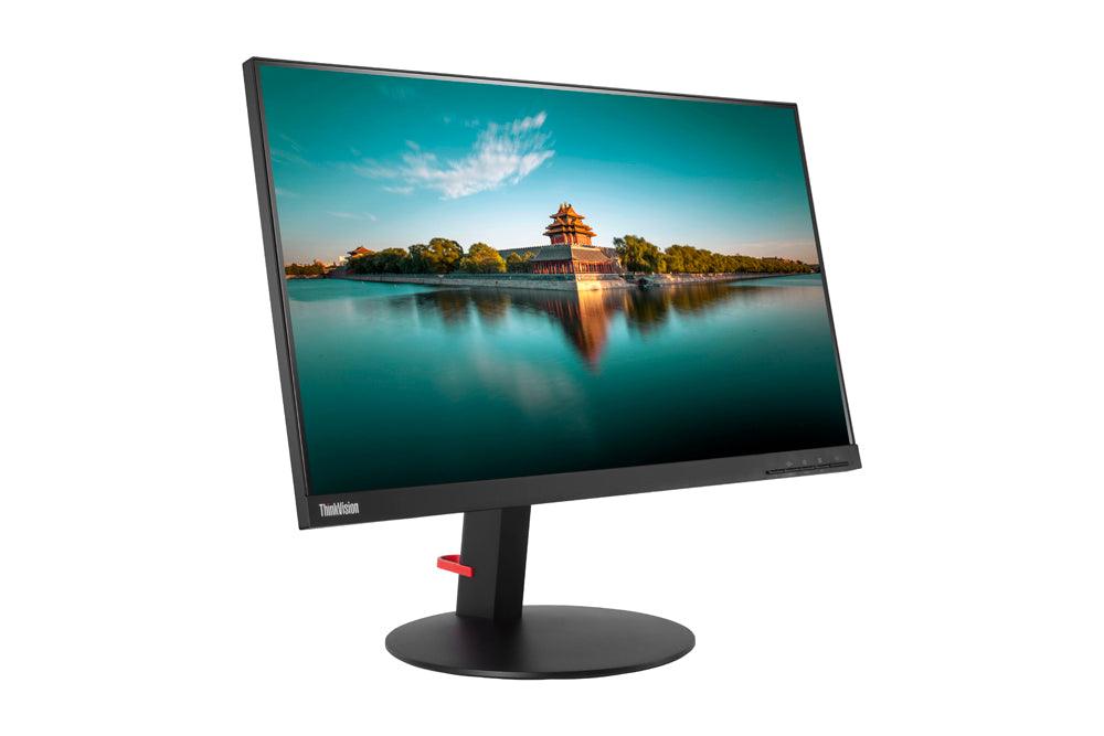 Lenovo ThinkVision P24Q-10 24" WQHD IPS (Borderless) Monitor | 16:9 - Black - 24" Class  LCD LED - 2560x1440 (2k+) - 300 Nit - 4 ms - HDMI - DisplayPort | Open-Box - 90 Days Warranty