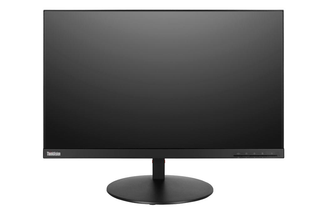 Lenovo ThinkVision P24Q-10 24" WQHD IPS (Borderless) Monitor | 16:9 - Black - 24" Class  LCD LED - 2560x1440 (2k+) - 300 Nit - 4 ms - HDMI - DisplayPort | Open-Box - 90 Days Warranty
