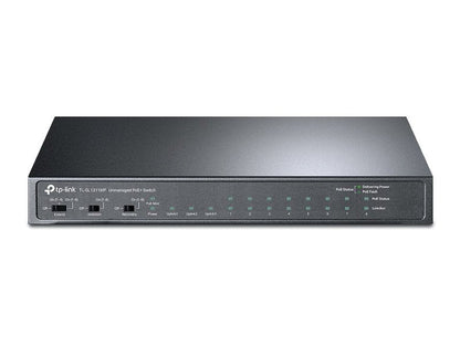 TP-Link TL-SL1311MP 8-Port PoE+ 124W + 3-Port Gigabit Desktop Switch
