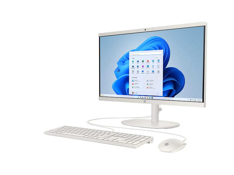 HP 22 AIO 22-dg0004nk i3-N300 RAM 8GB HDD 256GB SSD Graphics Intel Internal OS Win 11 H Ecran 21.5'' Couleur Blanc (A2AR8EA)