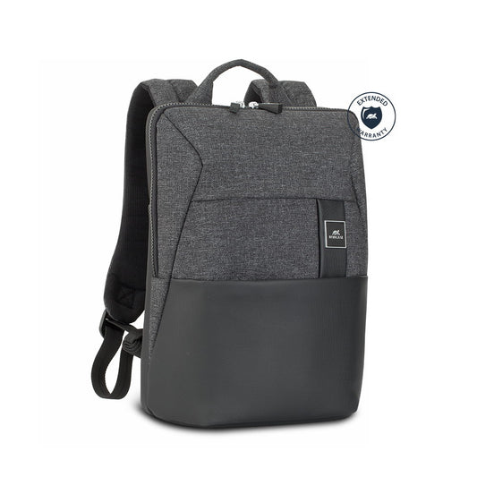 Rivacase 8825 — Sac à dos ordinateur 13,3 pouces noir chiné