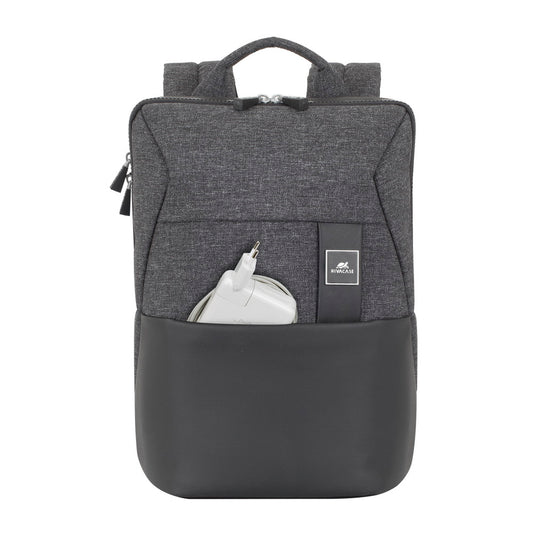 Rivacase 8825 — Sac à dos ordinateur 13,3 pouces noir chiné