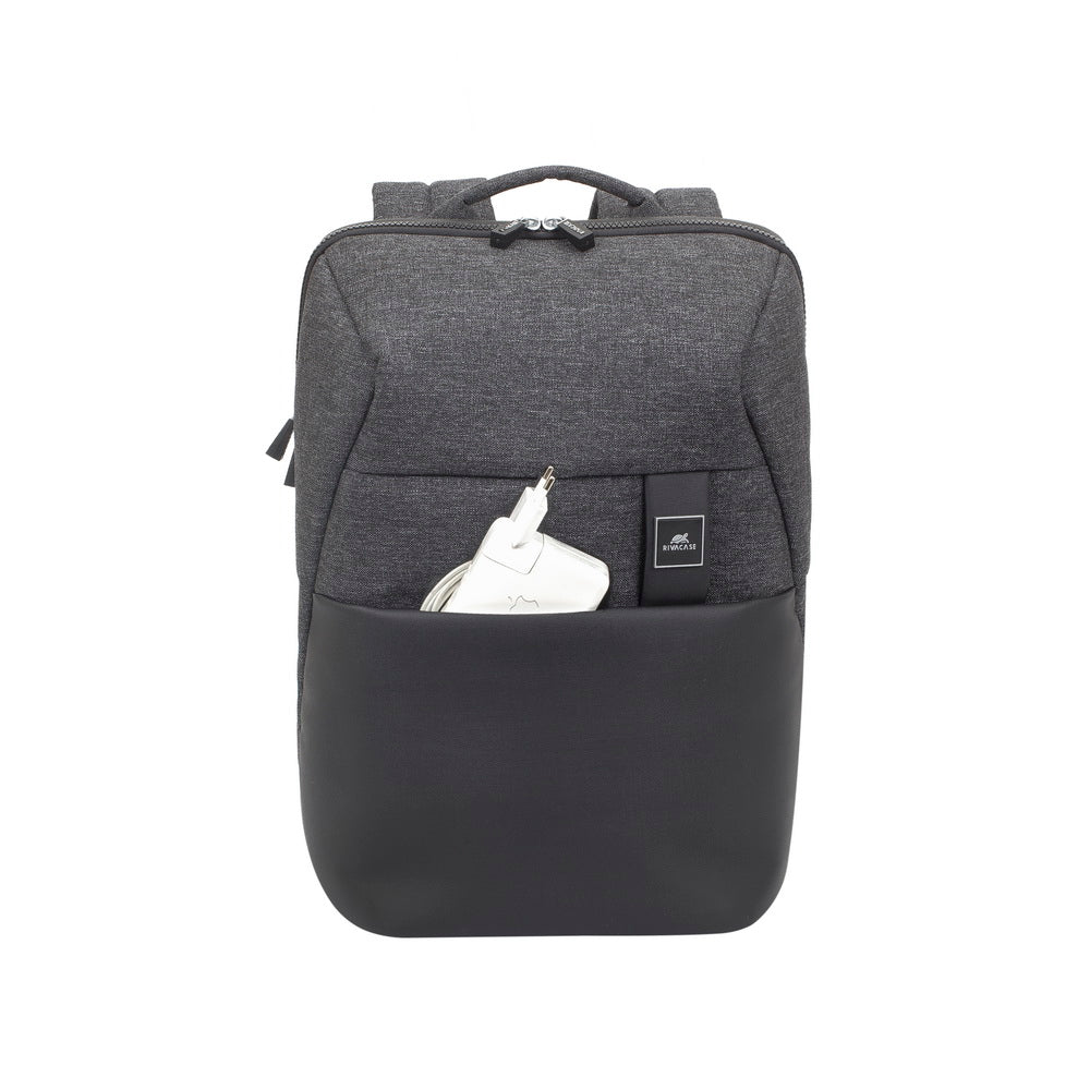 Rivacase 8861 — Sac à dos ordinateur 15,6 pouces noir chiné