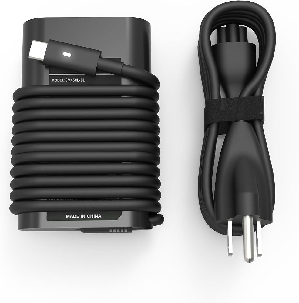Chargeur Dell 45W USB-C pour PC portable – Maroc