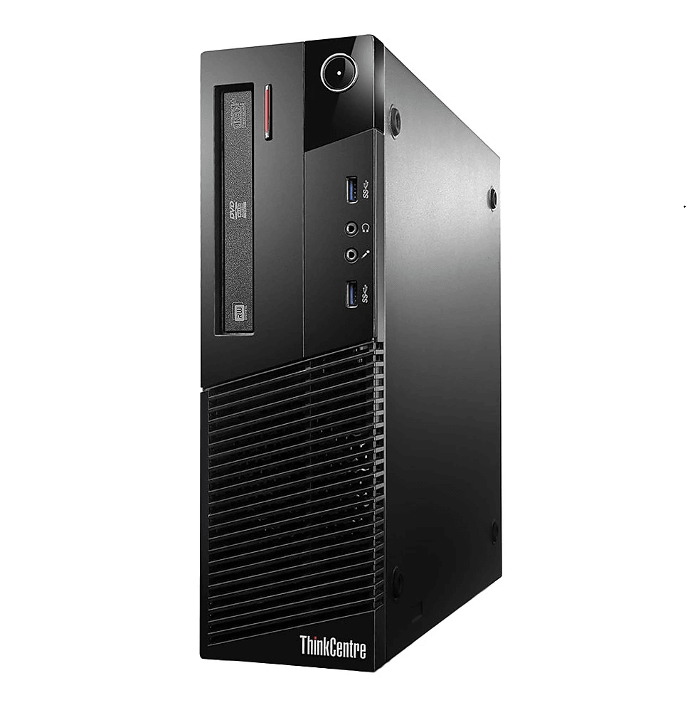 Lenovo ThinkCentre M93P (SFF) / Intel Quad Core i5-4570 (4th Gen) @ 3.6GHz / 16GB RAM / 256GB SSD (Solid State Drive) / Wi-Fi, Keyboard & Mouse / USB 3.0 / DisplayPort / VGA / Gigabit Ethernet / Windows 10 Pro - 1 Year Warranty - Small Form Factor Desktop
