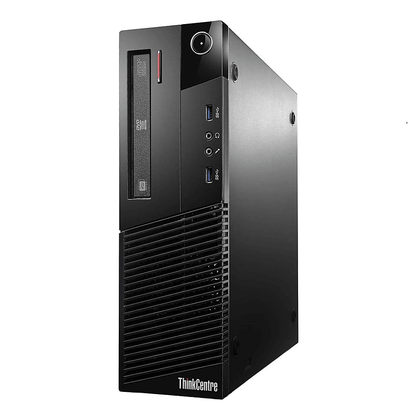 Lenovo ThinkCentre M93P (SFF) / Intel Quad Core i5-4570 (4th Gen) @ 3.6GHz / 16GB RAM / 256GB SSD (Solid State Drive) / Wi-Fi, Keyboard & Mouse / USB 3.0 / DisplayPort / VGA / Gigabit Ethernet / Windows 10 Pro - 1 Year Warranty - Small Form Factor Desktop