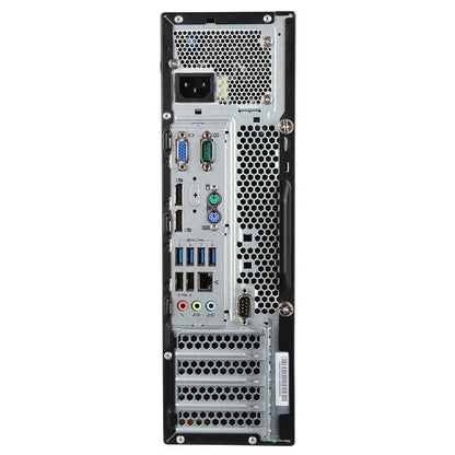 Lenovo ThinkCentre M93P (SFF) & Lenovo ThinkVision 22" (FHD) Monitor - COMBO - Intel Core i5-4570 Quad Core @ 3.6GHz (4th Gen) / 16GB RAM / 256GB SSD / Wi-Fi, Key & Mouse, USB 3.0, VGA, DisplayPort, 1Gb Eth, Win 10 Pro - 1 Year Warranty