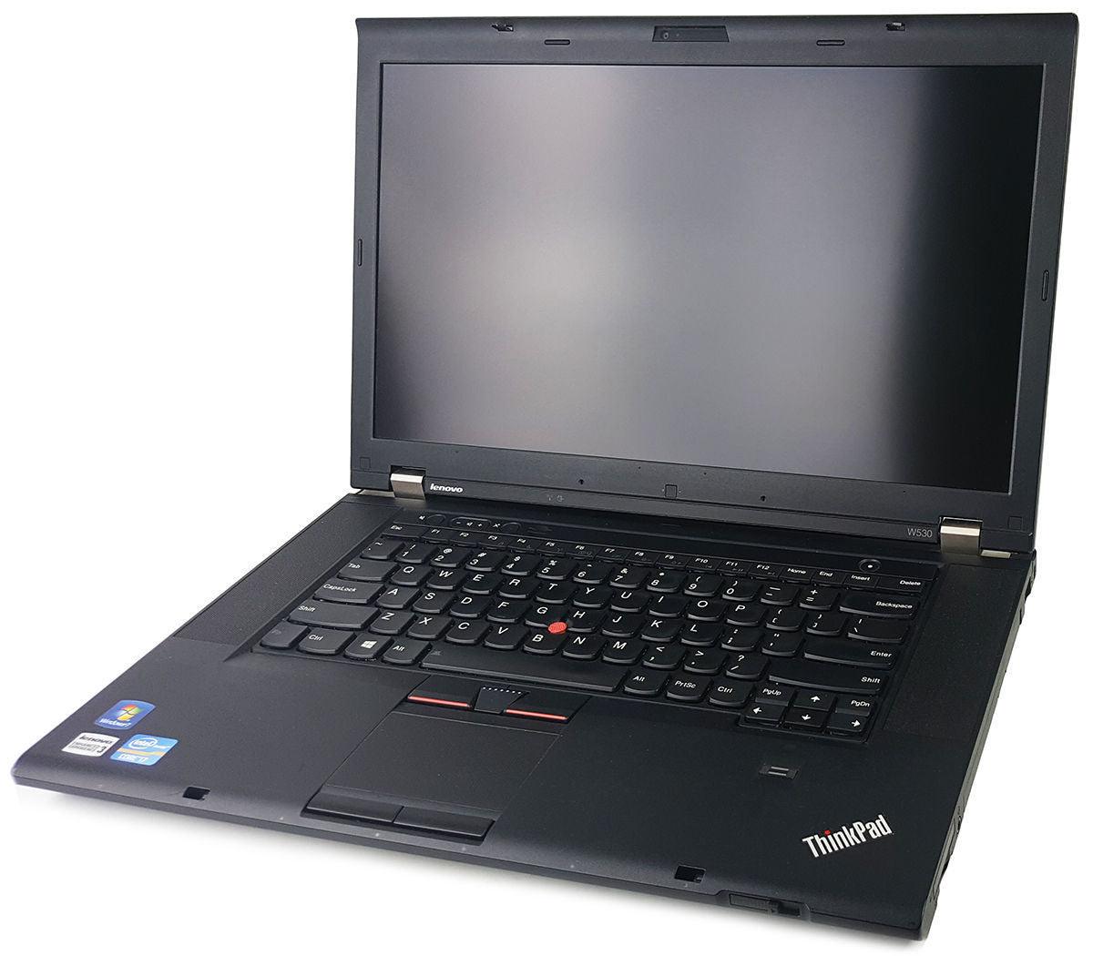 Lenovo ThinkPad W530 15.6" Quad Core Workstation - LED 1920 x 1080p (FHD) - Intel Quad Core i7-3720QM 2.60GHz up to 3.60GHz Nvidia Quadro 32GB RAM 512GB SSD Windows 10 Pro - Certified Refurbished - 1 Year Warranty