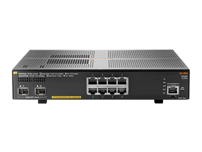 HPE JL258A Aruba 2930F 8-Port 2x10G SFP+ POE+ 125W Manageable Gigabit Switch