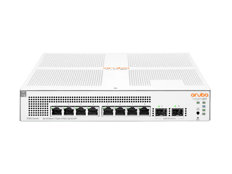 HPE JL681A Aruba Instant On 1930 8-Port PoE 124W Manageable Gigabit Switch