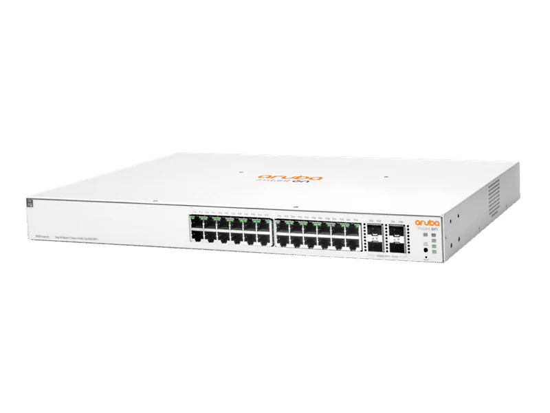 HPE JL683A Aruba Instant On 1930 24-Port 4x1G/10G SFP/SFP+ POE+ 195W Manageable Gigabit Switch