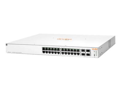HPE JL683A Aruba Instant On 1930 24-Port 4x1G/10G SFP/SFP+ POE+ 195W Manageable Gigabit Switch