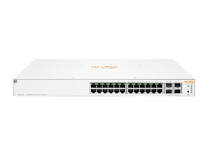HPE JL683A Aruba Instant On 1930 24-Port 4x1G/10G SFP/SFP+ POE+ 195W Manageable Gigabit Switch
