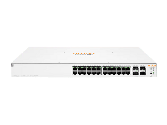 HPE JL683A Aruba Instant On 1930 24-Port 4x1G/10G SFP/SFP+ POE+ 195W Manageable Gigabit Switch