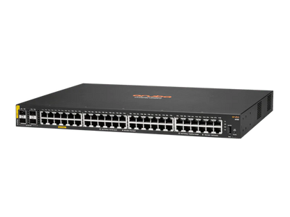 HPE JL675A Aruba 6100 48-Port PoE+ 370W Manageable Gigabit Switch w/  4x10G SFP+