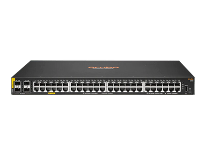 HPE JL675A Aruba 6100 48-Port PoE+ 370W Manageable Gigabit Switch w/  4x10G SFP+