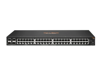 HPE JL676A Aruba 6100 48-Port Non-PoE Manageable Gigabit Switch w/  4x10G SFP+
