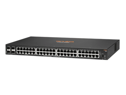 HPE JL676A Aruba 6100 48-Port Non-PoE Manageable Gigabit Switch w/  4x10G SFP+