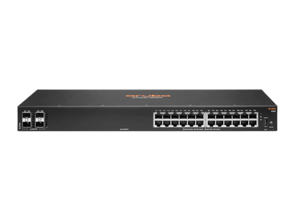 HPE JL678A Aruba 6100 24-Port Non-PoE Manageable Gigabit Switch w/ 4x10G SFP+