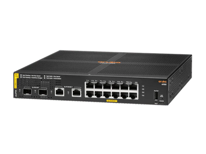 HPE JL679A Aruba 6100 12-Port PoE+ 139W Manageable Gigabit Switch