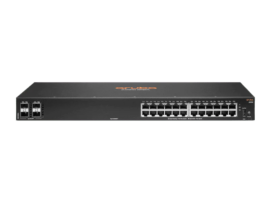 HPE R8N88A Aruba 6000 24-Port 4x1G SFP Non-PoE Manageable Gigabit Switch