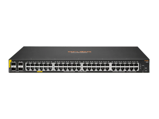 HPE R8N85A Aruba 6000 48-Port PoE+ 370W Manageable Gigabit Switch w/ 4x1G SFP