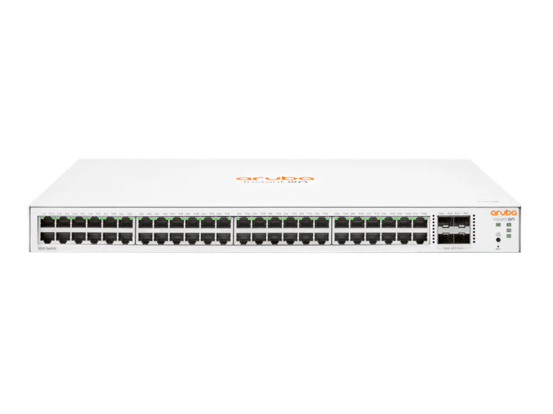 HPE JL814A Aruba Instant On 1830 48-Port Non-POE Manageable Gigabit Switch w/ 4SFP