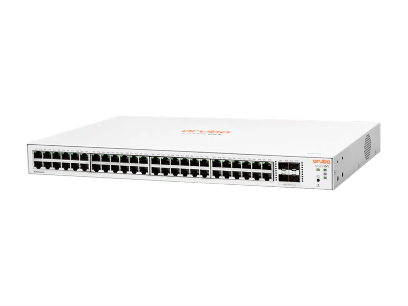 HPE JL814A Aruba Instant On 1830 48-Port Non-POE Manageable Gigabit Switch w/ 4SFP