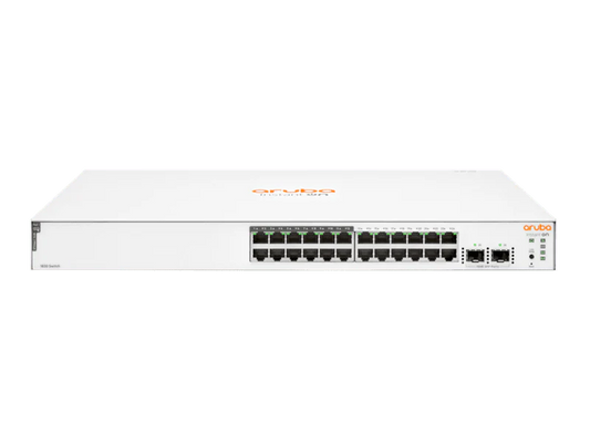 HPE JL813A Aruba Instant On 1830 24-Port PoE 195W Manageable Gigabit Switch w/ 2SFP