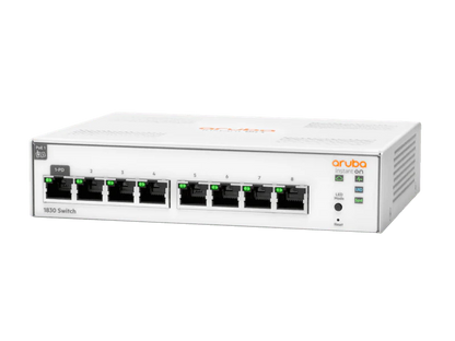 HPE JL810A Aruba Instant On 1830 8-Port Manageable Gigabit Switch