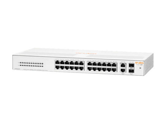 HPE R8R50A Aruba Instant On 1430 26-Port Unmanaged Gigabit Switch w/  2x1G SFP
