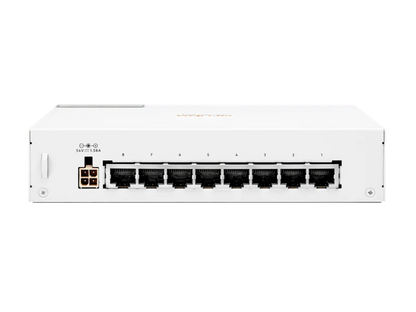 HPE R8R46A Aruba Instant On 1430 8-Port PoE+ 64W Unmanaged Gigabit Switch