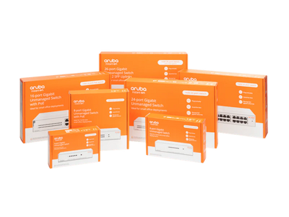 HPE R8R45A Aruba Instant On 1430 8-Port Unmanaged Gigabit Switch