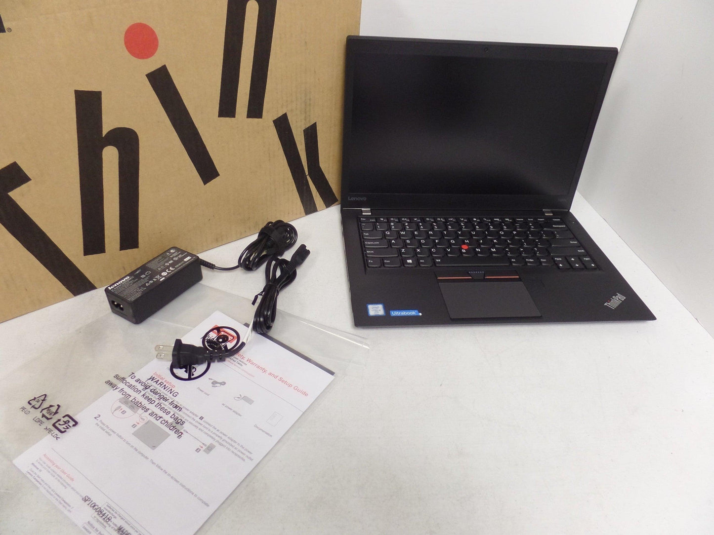 Lenovo ThinkPad T460s | 14" FHD IPS Enterprise-Ready Ultrabook™ | Intel Core i7-6600U (6th Gen) upto 3.40GHz , 16GB DDR4 RAM, 512GB SSD, Windows 10 Pro x64 |  RJ45, HDMI & Mini DisplayPort™ & More | Grade A (Certified Refurbished) - 1 Year Warranty