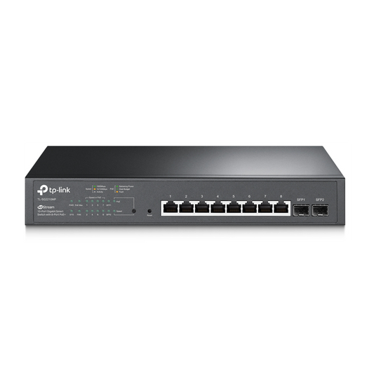 Smart Switch JetStream 10 ports Gigabit avec 8 ports PoE+ (TL-SG2210MP)