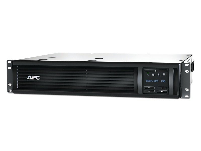 APC SMART UPS(SMT) 750VA, IEC(4), USB, SERIAL, SMART SLOT, LCD, 2U R, SMART CONNECT-3Y WTY