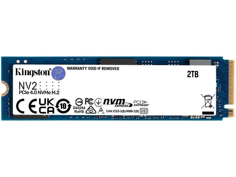 Kingston NV2 2TB M.2 NVMe PCIe 4.0 SSD