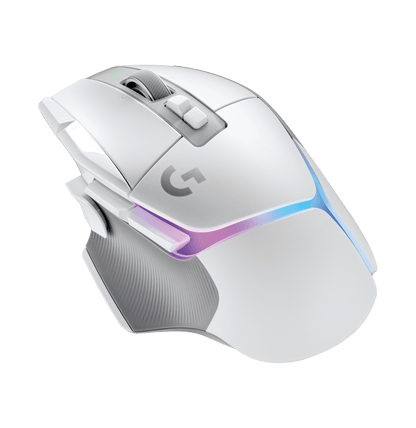 Logitech G502 X Plus RGB blanc - Souris sans fil gaming (910-006172)